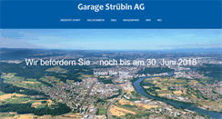 Desktop Screenshot of garagestruebin.ch