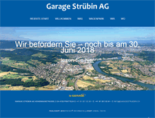 Tablet Screenshot of garagestruebin.ch